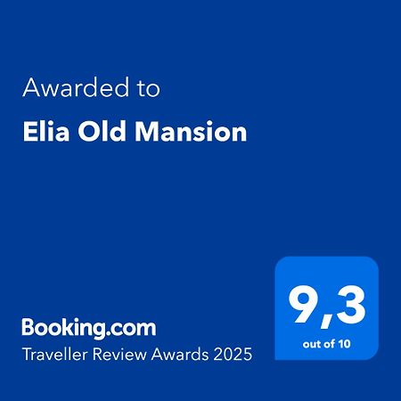Elia Old Mansion Villa Malona Village Buitenkant foto